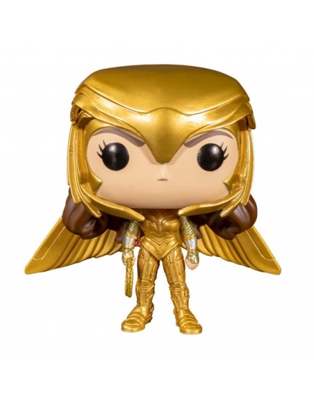 FUNKO POP DC WONDER WOMAN 1984 WONDER WOMAN TRAJE DORADO ALAS EXTENDIDAS