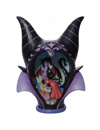 ENESCO DISNEY DIORAMA LA BELLA DURMIENTE MALEFICA STYLE