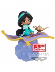 FIGURA BANPRESTO Q POSKET DISNEY STORIES ALADDIN JASMINE...