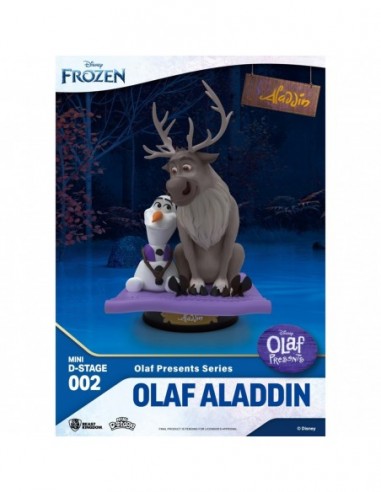 FIGURA MINIDSTAGE DISNEY OLAF PRESENTA OLAF ALADDIN