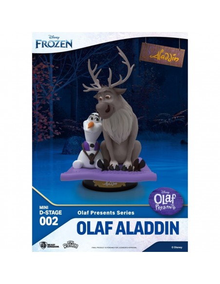 FIGURA MINIDSTAGE DISNEY OLAF PRESENTA OLAF ALADDIN