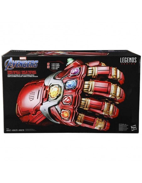 OUTLET REPLICA MARVEL GUANTELETE DEL INFINITO IRON MAN POWER CON LAS GEMAS DEL INFINITO LEGENDS SERIES