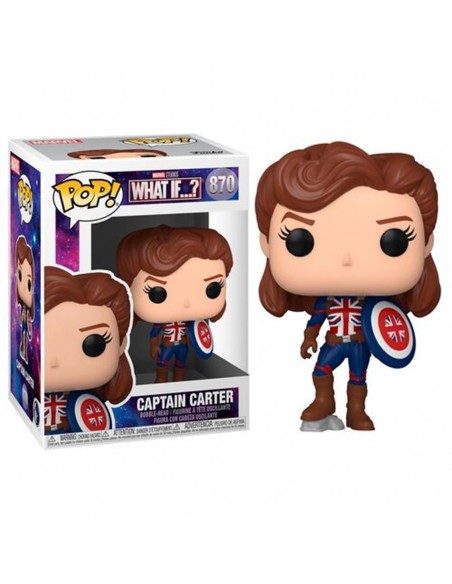 FUNKO POP MARVEL WHAT IF CAPITANA CARTER