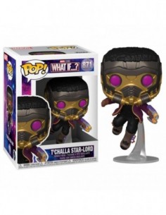 FUNKO POP MARVEL WHAT IF TCHALLA STAR LORD