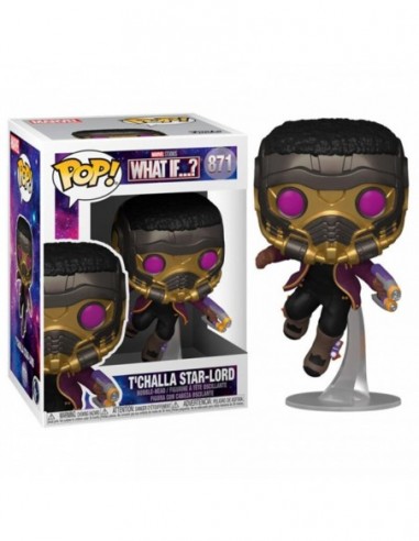 FUNKO POP MARVEL WHAT IF TCHALLA STAR LORD