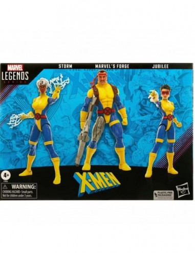 Hasbro Marvel Legends X-Men sold Set: Forge, Blink, Skullbuster. MIB