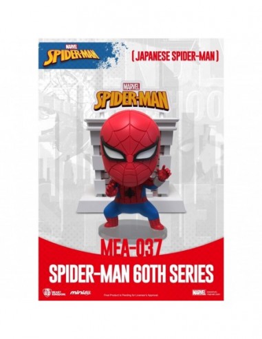 BEAST KINGOM MINI EGG ATTACK MARVEL SPIDER-MAN JAPONÉS SERIE 60 ANIVERSARIO