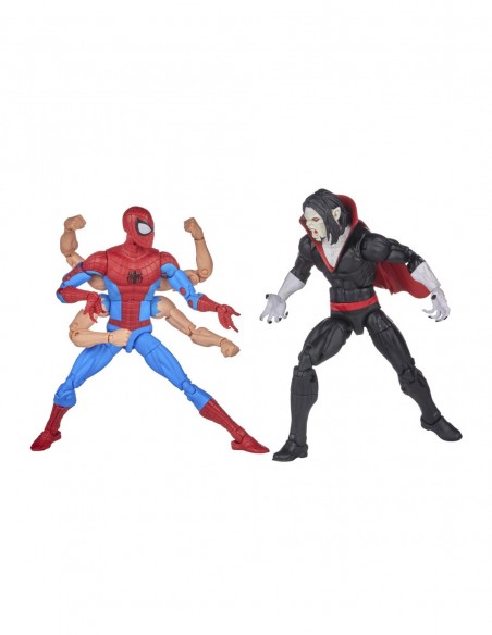 PACK 2 FIGURAS HASBRO MARVEL LEGENDS SERIES - SPIDER-MAN & MORBIUS