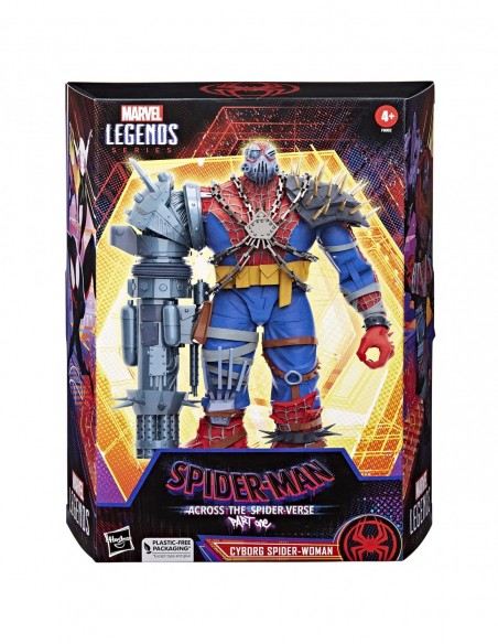 FIGURA HASBRO MARVEL LEGENDS - CYBORG SPIDERWOMAN
