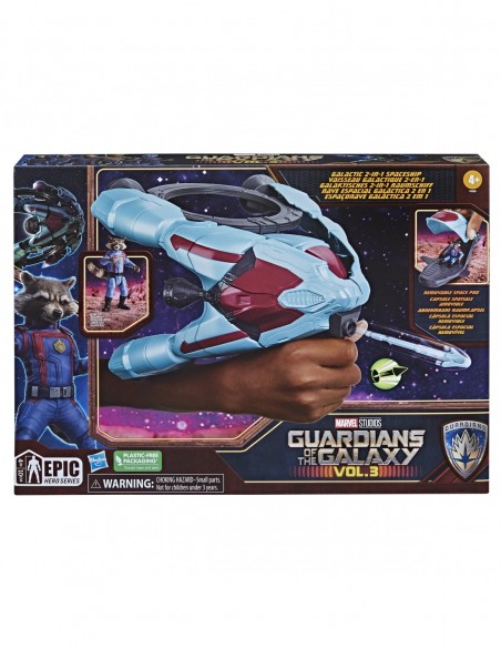 NAVE ESPACIAL GALÁCTICA - HASBRO MARVEL GUARDIANES DE LA GALAXIA VOL. 3