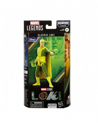 HASBRO MARVEL LEGENDS SERIES LOKI CLÁSICO