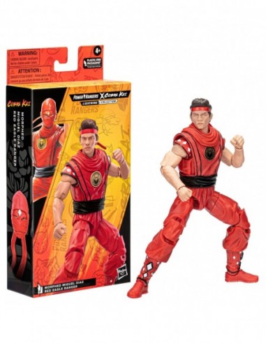 HASBRO POWER RANGERS X COBRA KAI - LIGHTNING COLLECTION - MIGUEL DIAZ RED EAGLE RANGER