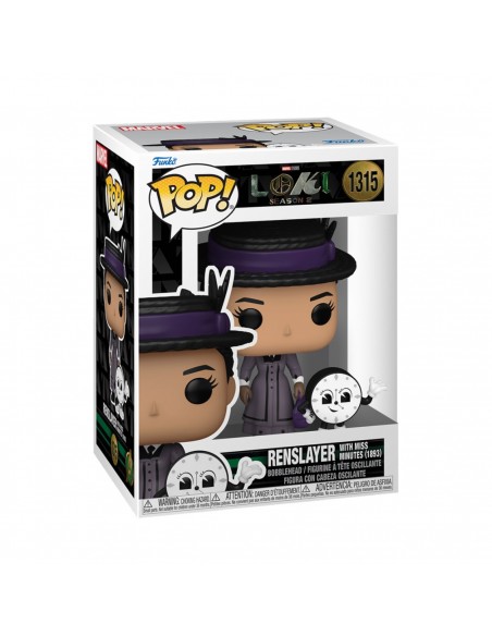 FUNKO POP - MARVEL LOKI SEASON 2 - RENSLAYER CON MISS MINUTES