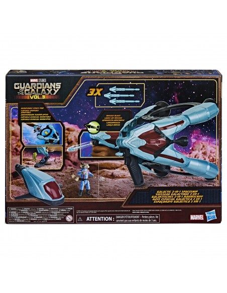 NAVE ESPACIAL GALÁCTICA - HASBRO MARVEL GUARDIANES DE LA GALAXIA VOL. 3