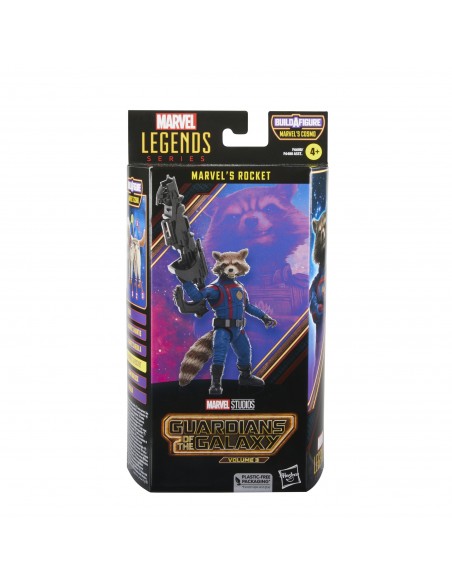 HASBRO MARVEL LEGENDS SERIES - GUARDIANES DE LA GALAXIA - ROCKET