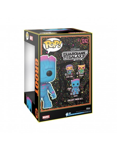 FUNKO POP JUMBO SUPER SIZED MARVEL GUARDIANES DE LA GALAXIA VOL 3 - GROOT BLACKLIGHT