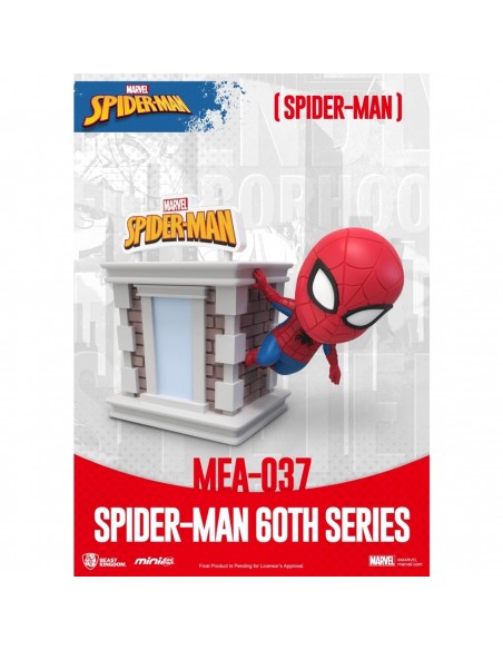MINI EGG ATTACK MARVEL SPIDER-MAN JAPONES SERIE 60 ANIVERSARIO