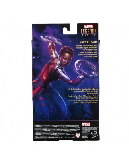HASBRO MARVEL LEGENDS SERIES - NAKIA BLACK PANTHER LEGACY COLLECTION