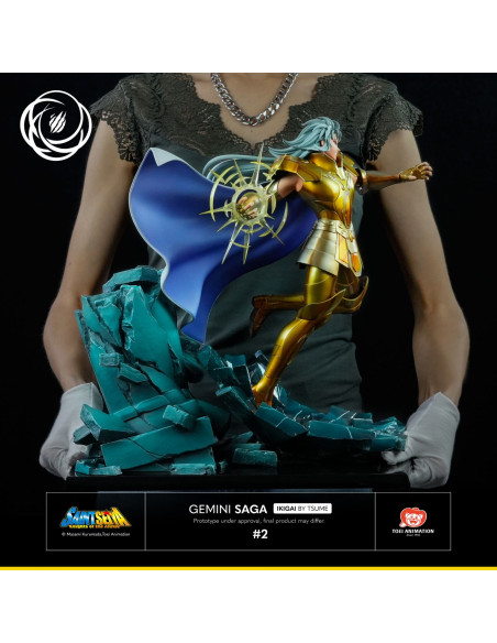 TSUME ARTS SAINT SEIYA GEMINI SAGA RESINA ESCALA 1/6 IKIGAI