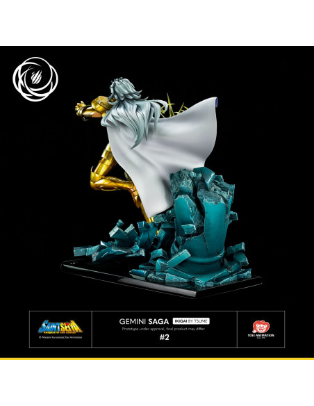 TSUME ARTS SAINT SEIYA GEMINI SAGA RESINA ESCALA 1/6 IKIGAI