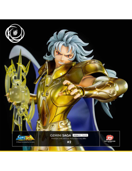 TSUME ARTS SAINT SEIYA GEMINI SAGA RESINA ESCALA 1/6 IKIGAI