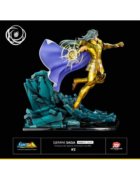 TSUME ARTS SAINT SEIYA GEMINI SAGA RESINA ESCALA 1/6 IKIGAI