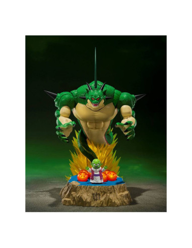 TAMASHII NATIONS DRAGON BALL Z PORUNGA & DENDE COME FORTH GENUINE SHENRON!! S.H. FIGUARTS BANDAI
