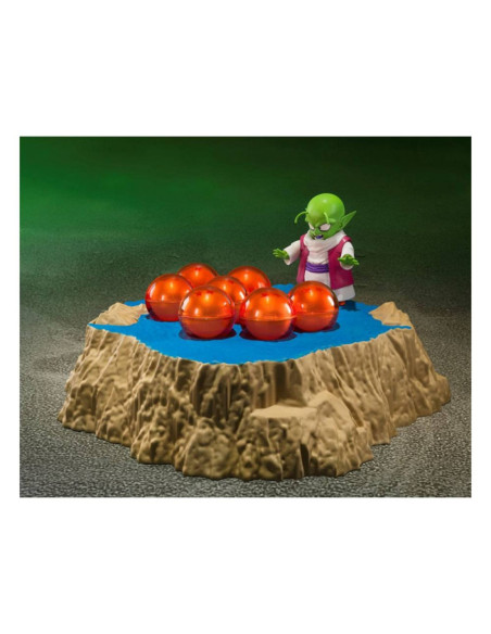 TAMASHII NATIONS DRAGON BALL Z PORUNGA & DENDE COME FORTH GENUINE SHENRON!! S.H. FIGUARTS BANDAI