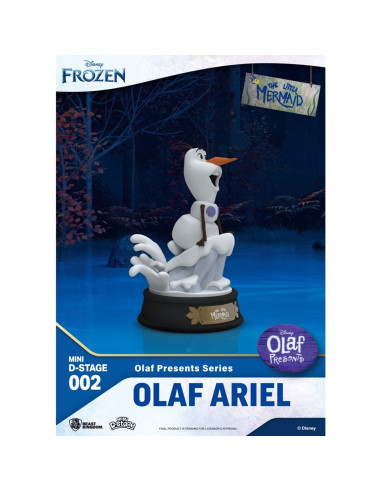 FIGURA BEAST KINGDOM MINIDSTAGE DISNEY OLAF...