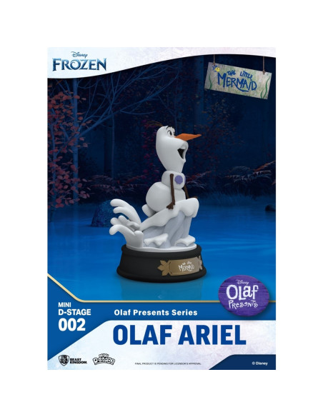 FIGURA BEAST KINGDOM MINIDSTAGE DISNEY OLAF PRESENTA OLAF