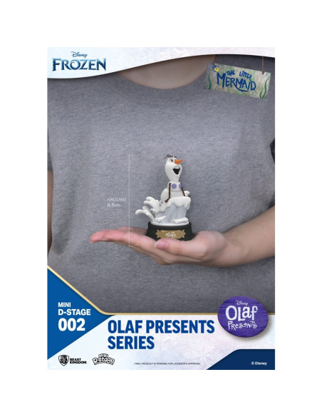 FIGURA BEAST KINGDOM MINIDSTAGE DISNEY OLAF PRESENTA OLAF