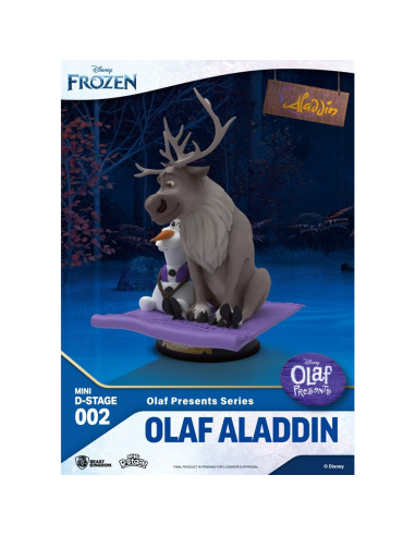 FIGURA MINIDSTAGE DISNEY OLAF PRESENTA OLAF...