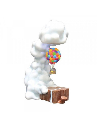FIGURA LEVITADORA ENESCO DISNEY PIXAR UP CASA CON GLOBOS