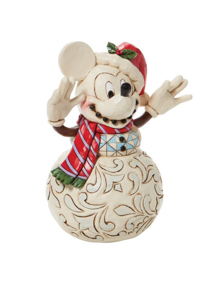 ENESCO DISNEY MUÑECO DE NIEVE MICKEY NAVIDEÑO