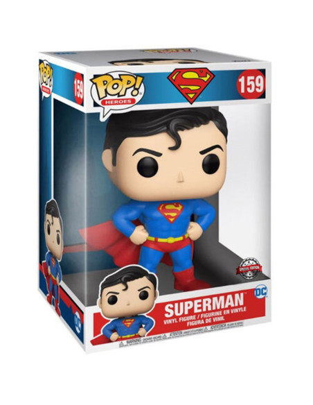 FUNKO POP DC COMICS SUPERMAN 10" CON OPCION CHASE