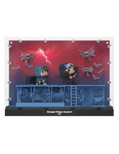 FUNKO POP MOMENTS DELUXE PACK 2 STRANGER THINGS FASE 3 EDDIE & DUSTIN