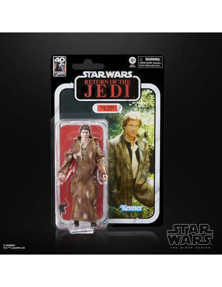 HASBRO THE BLACK SERIES STAR WARS - HAN SOLO (ENDOR)