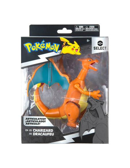 OUTLET FIGURA SELECT POKEMON 25 ANIVERSARIO CHARIZARD