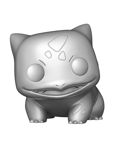 FUNKO POP JUMBO POKEMON S6 BULBASAUR PLATEADO EFECTO METALICO 10" EDICION ESPECIAL EXCLUSIVO