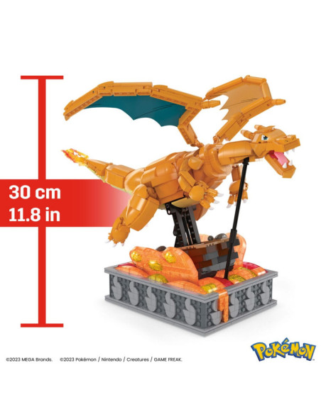 MATTEL MEGA CONSTRUX MOTION POKEMON MOTION CHARIZARD 1664 PCS
