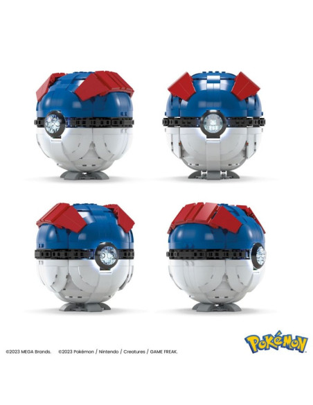 MATTEL MEGA CONSTRUX POKEMON JUMBO GREAT BALL 299 PCS