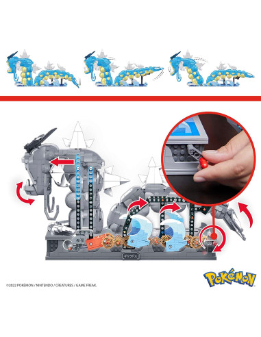 MATTEL MEGA CONSTRUX MOTION POKEMON GYARADOS...