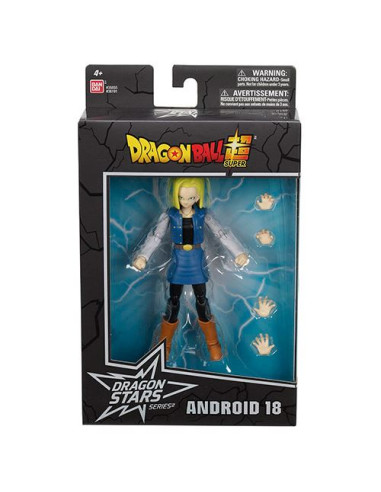 FIGURA BANDAI DRAGON STARS DRAGON BALL ANDROIDE 18