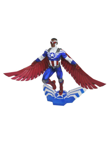 DIAMOND COLLECTION MARVEL FALCON & THE WINTER SOLDIER SAM WILSON CAPITAN AMERICA FIGURA 25 CM MARVEL GALLERY