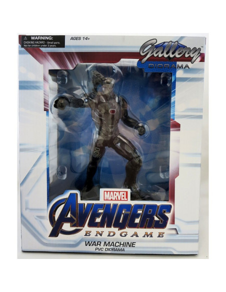 DIAMOND COLLECTION MARVEL AVENGERS WAR MACHINE PVC DIORAMA MOVIE GALLERY AVENGERS: ENDGAME