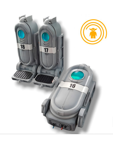 CÁPSULA ANDROIDE A-17 o A-18 DRAGON BALL Z