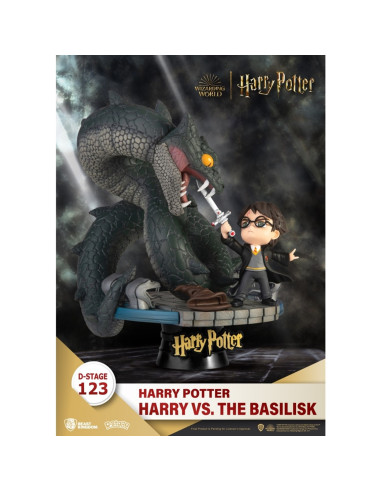 FIGURA BEAST KINGDOM DSTAGE HARRY POTTER Y LA...