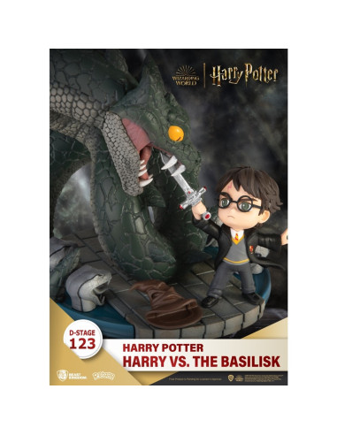 FIGURA BEAST KINGDOM DSTAGE HARRY POTTER Y LA...
