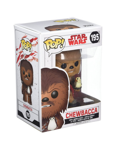 FUNKO POP STAR WARS E8 THE LAST JEDI CHEWBACCA...