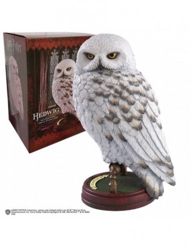 THE NOBLE COLLECTION HARRY POTTER CRIATURAS MAGICAS ESTATUA RESINA HEDWIG 24 CM